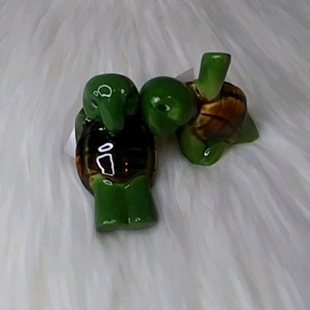 Mini Turtle Salt & Pepper Shakers